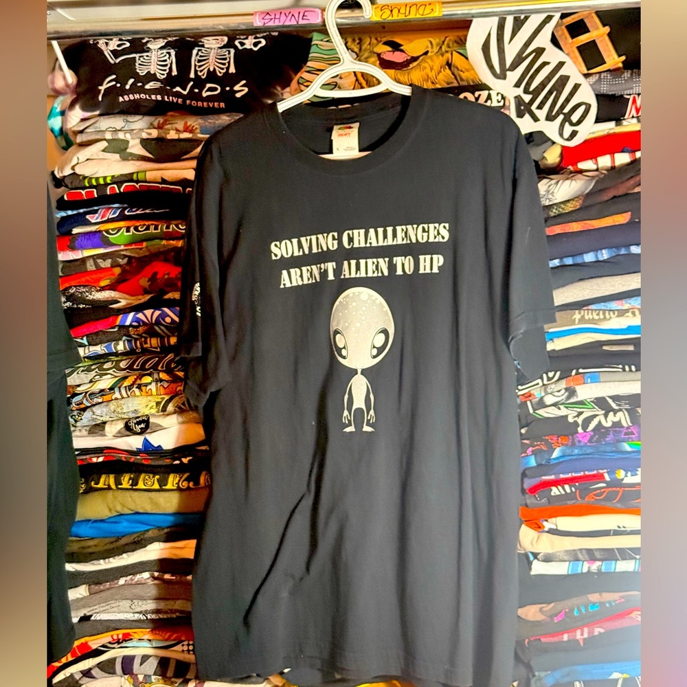 🍁 Vintage HP Promo T-Shirt -Alien- 🍁